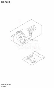 DF8A From 00801F-710001 (P01)  2017 drawing OPT:METER (DF8AR:P01)