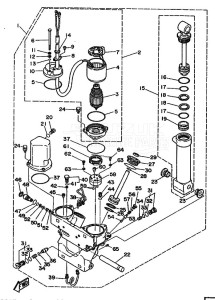 L200ETD drawing POWER-TILT-ASSEMBLY