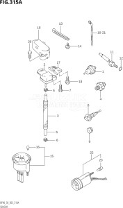 04001F-421001 (2004) 40hp E03-USA (DF40TK4) DF40 drawing SENSOR