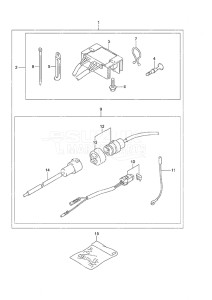 Outboard DF 25 V-Twin drawing Electrical