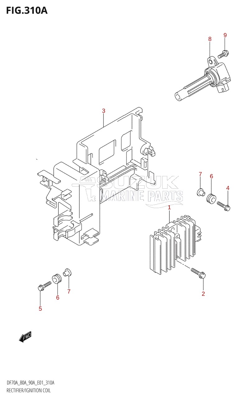 RECTIFIER / IGNITION COIL