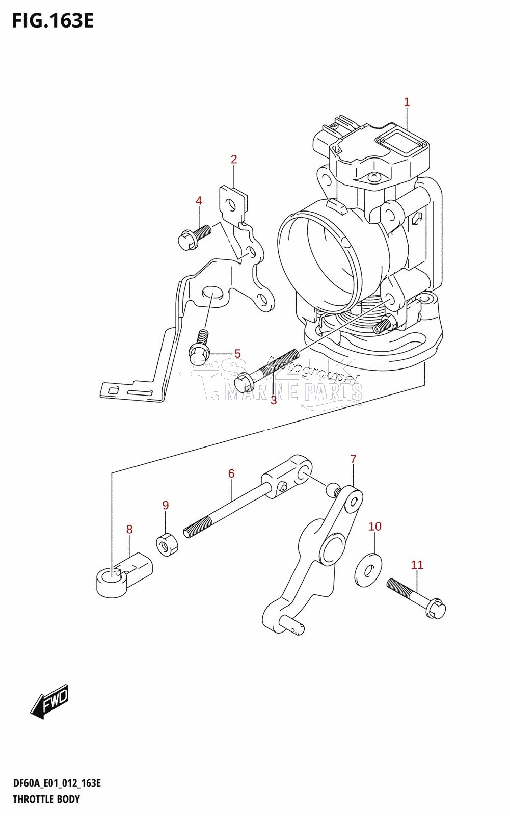 THROTTLE BODY (DF50ATH:E01)