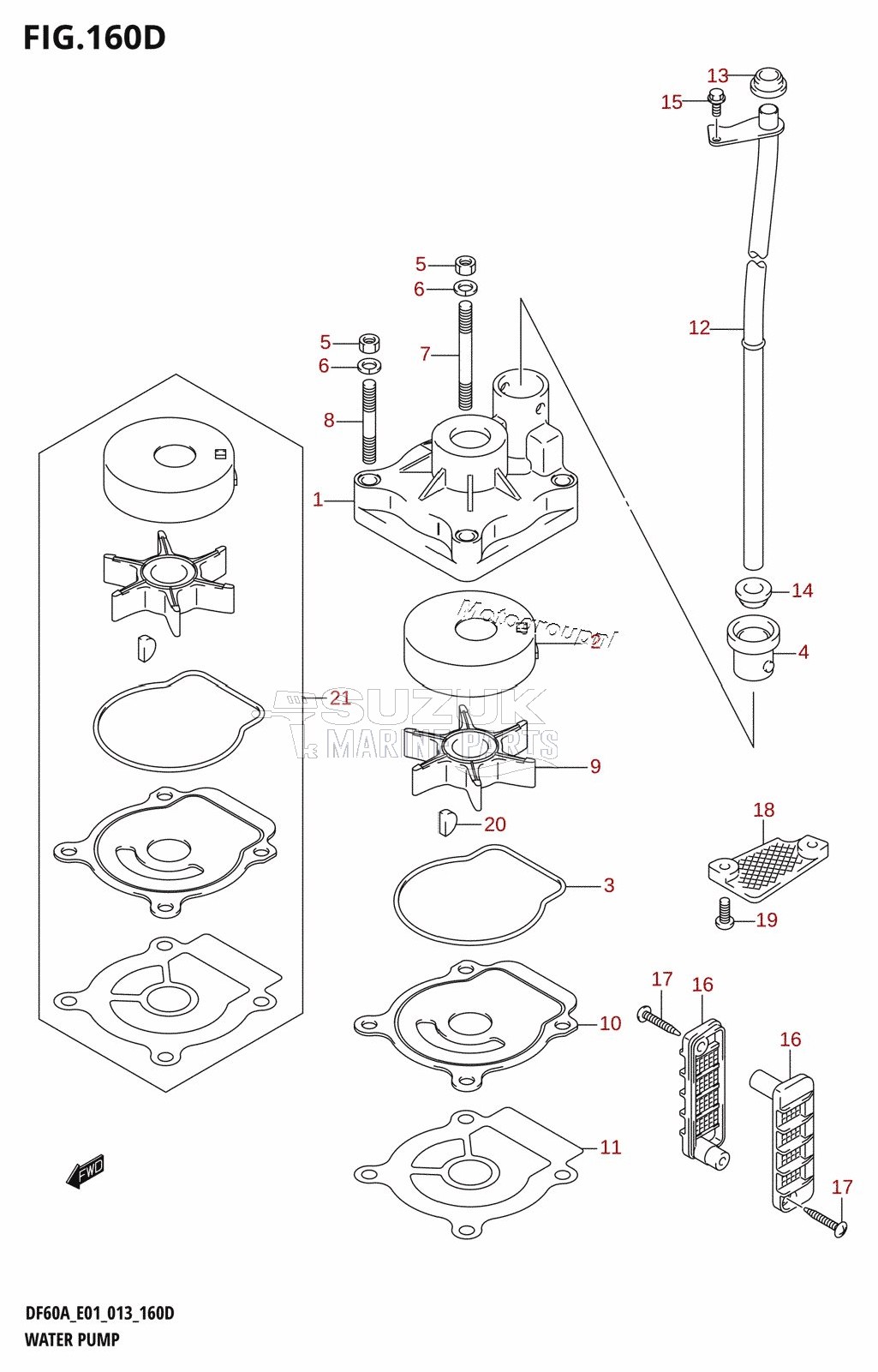 WATER PUMP (DF40ATH:E01)