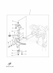 F20BMHL drawing STEERING-FRICTION