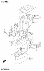 DF15A From 01504F-510001 (P03)  2015 drawing DRIVE SHAFT HOUSING