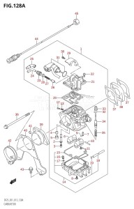 DF25 From 02503F-310001 (E01)  2013 drawing CARBURETOR (DF25:E01)