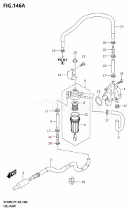 DF100C From 10005F-440001 (E01)  2024 drawing FUEL PUMP