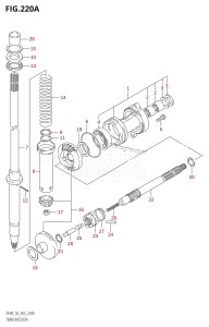 DF40 From 04001F-971001 (E03)  1999 drawing TRANSMISSION (X,Y,K1,K2,K3,K4,K5,K6,K7,K8,K9,K10)