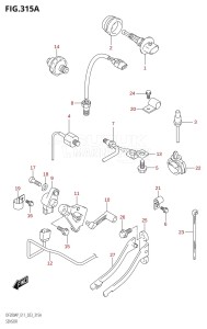 DF200AP From 20003P-340001 (E11 E40)  2023 drawing SENSOR