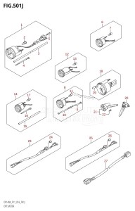 DF140AZ From 14003Z-610001 (E11 E40)  2016 drawing OPT:METER (DF140AZ:E40)