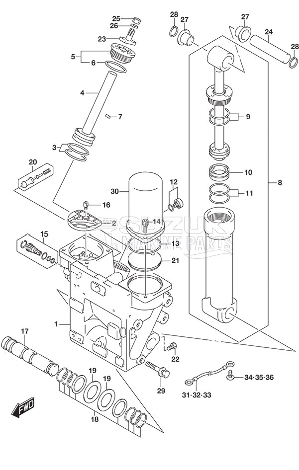 Trim Cylinder