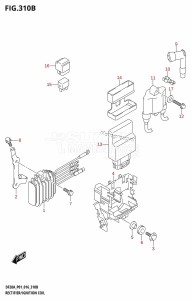 DF20A From 02002F-610001 (P01)  2016 drawing RECTIFIER /​ IGNITION COIL (DF9.9BR:P01)