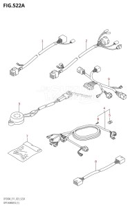 DF175AZ From 17503Z-340001 (E11 E40)  2023 drawing OPT:HARNESS (1) (023)