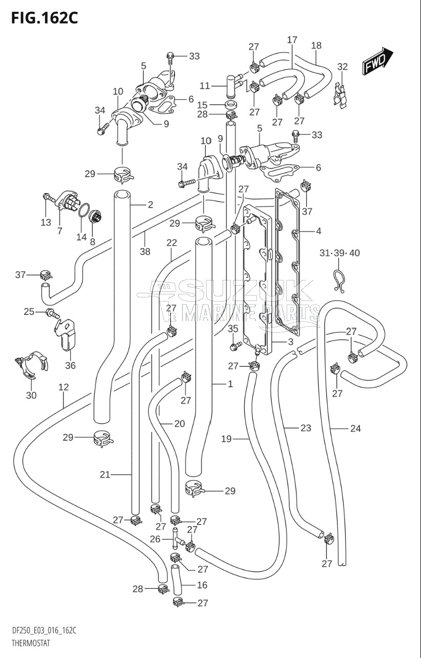 THERMOSTAT (DF225T:E03)