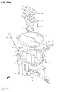 DF200 From 20001F-780001 (E01 E40)  2007 drawing OIL PAN