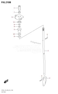 DT9.9A From 00993K-410001 (P36 P40)  2014 drawing SHIFT ROD (DT9.9AK:P40)