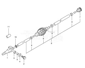 DF115TL From 115001F-371001 ()  2003 drawing FUEL HOSE