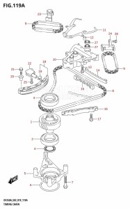 DF350A From 35001F-910001 (E03)  2019 drawing TIMING CHAIN