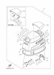 E60HMHDL drawing TOP-COWLING