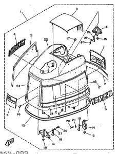 150A drawing FAIRING-UPPER