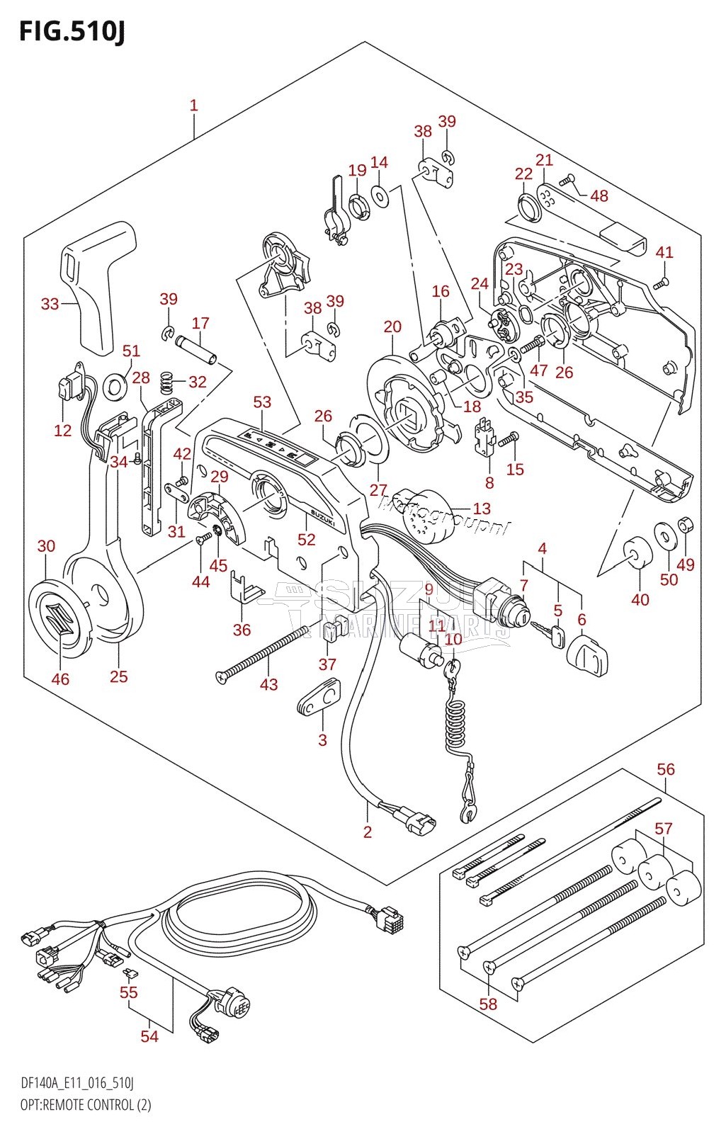 OPT:REMOTE CONTROL (2) (DF140AZ:E40)