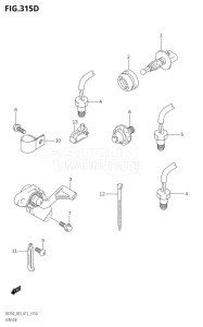 20002Z-210001 (2012) 200hp E03-USA (DF200Z) DF200Z drawing SENSOR (DF225Z:E03)