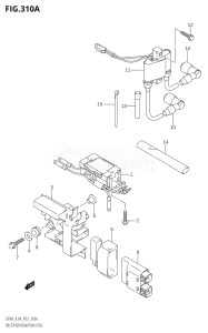 00994F-140001 (2021) 9.9hp E01-Gen. Export 1 (DF9.9A  DF9.9AR) DF9.9A drawing RECTIFIER / IGNITION COIL