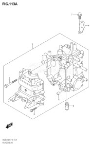 00995F-510001 (2005) 9.9hp P01-Gen. Export 1 (DF9.9B  DF9.9BR  DF9.9BT) DF9.9B drawing CYLINDER BLOCK