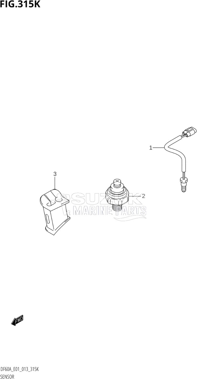 SENSOR (DF60AQH:E40)