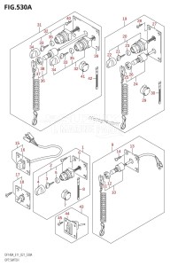 DF100A From 10003F-140001 (E01)  2021 drawing OPT:SWITCH