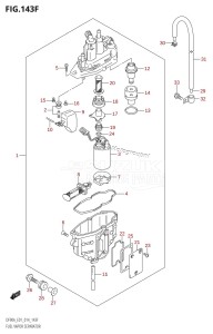 DF80A From 08002F-410001 (E01 E40)  2014 drawing FUEL VAPOR SEPARATOR (DF80A:E40)