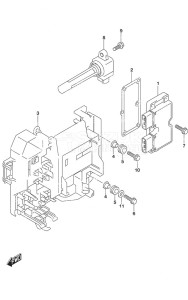 DF 150A drawing Rectifier/Ignition Coil