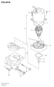 DF60 From 06001F-880001 (E03)  2008 drawing POWER UNIT (W,X,Y)