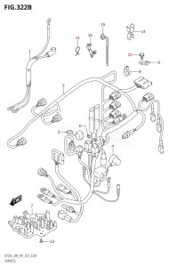 DF25A From 02504F-240001 (P01)  2022 drawing HARNESS (DF25AR,DF30AR)