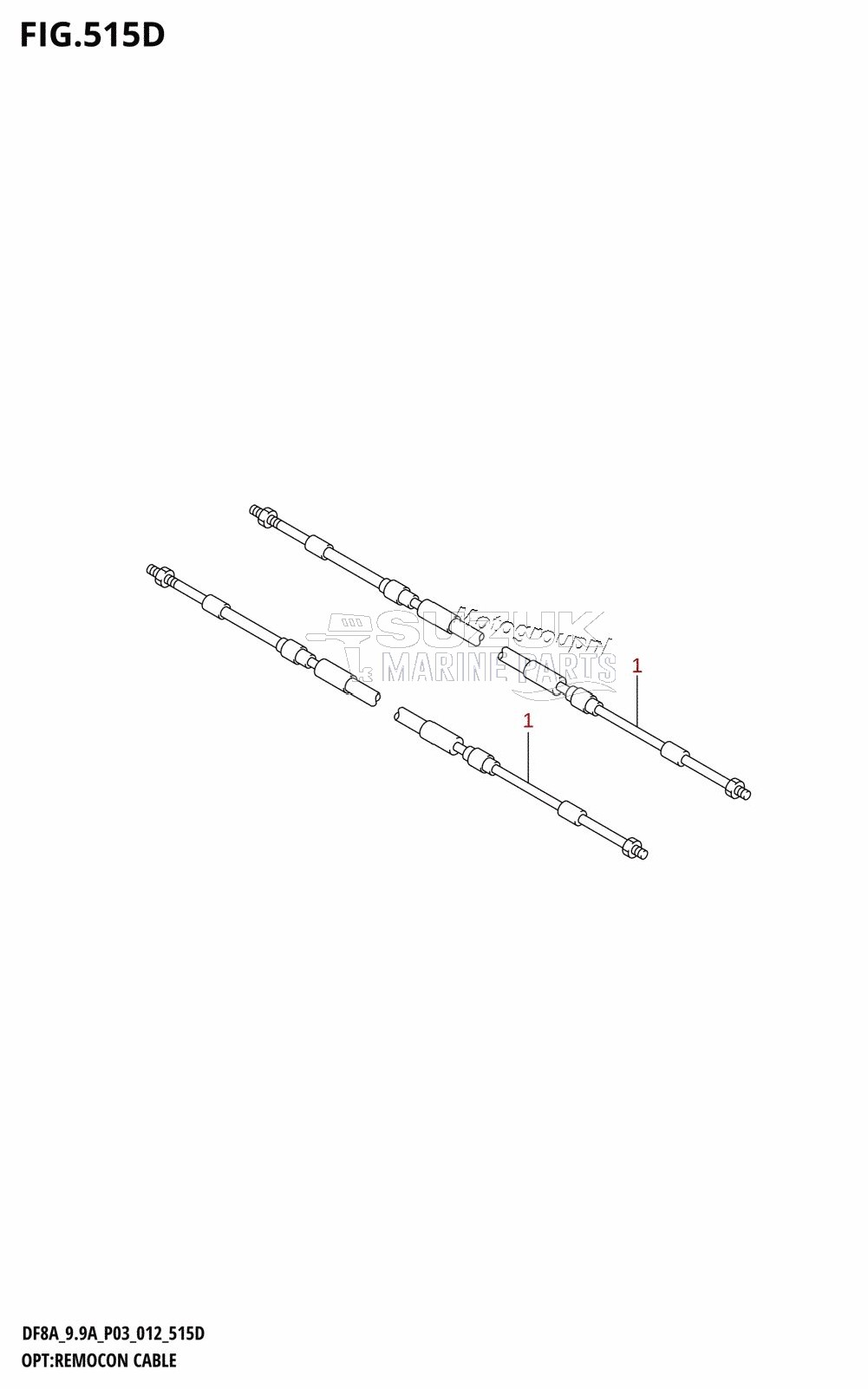 OPT:REMOCON CABLE (DF9.9AR:P03)