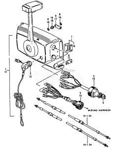 DT35 From 4001-200001 ()  1982 drawing REMOTE CONTROL (1)