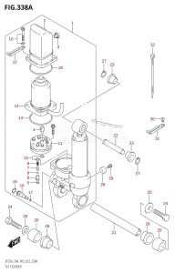 DF25A From 02504F-340001 (P03)  2023 drawing TILT CYLINDER (DF25AT,DF25ATH,DF30AT,DF30ATH)