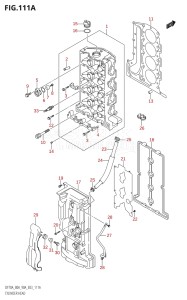 09002F-980001 (2009) 90hp E03-USA (DF90ATK9) DF90A drawing CYLINDER HEAD