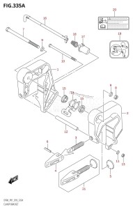 DF9.9A From 00994F-140001 (P01)  2021 drawing CLAMP BRACKET (DF8A,DF9.9A)