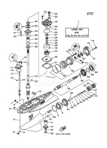 Z250DETOX drawing LOWER-CASING-x-DRIVE-1