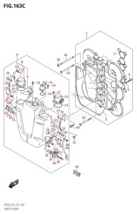 DF225Z From 22503Z-510001 (E01 E40)  2005 drawing THROTTLE BODY (DF200Z:E01)