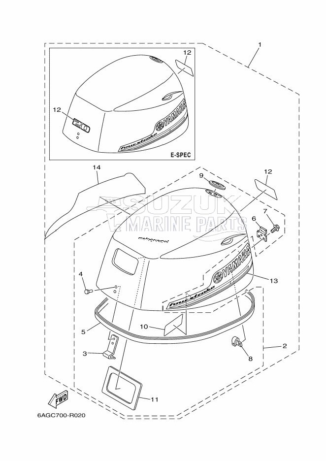 FAIRING-UPPER