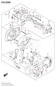 DF225Z From 22503Z-810001 (E03)  2018 drawing OPT:FLUSH MOUNT REMOCON