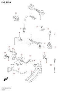 DF175AZ From 17503Z-910001 (E03)  2019 drawing SENSOR