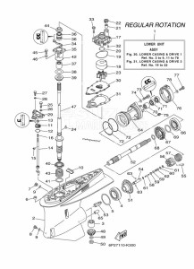 F250BETU drawing PROPELLER-HOUSING-AND-TRANSMISSION-1