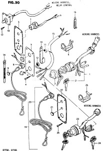 DT65 From 6501-001001 ()  1986 drawing OPT : ELECTRICAL (2)