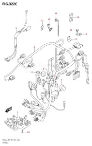 DF30A From 03003F-040001 (P01 P40)  2020 drawing HARNESS (DF25AT,DF30AT)