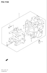 01502F-780001 (2007) 15hp P01-Gen. Export 1 (DF15K7  DF15RK7) DF15 drawing CYLINDER BLOCK (K4)