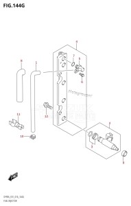 DF70A From 07003F-610001 (E01 E40)  2016 drawing FUEL INJECTOR (DF90A:E01)