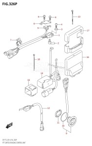 DF175TG From 17502F-610001 (E01 E40)  2016 drawing PTT SWITCH /​ ENGINE CONTROL UNIT (DF175Z:E40)